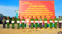 Công an tỉnh Hậu Giang phát động phong trào thi đua đặc biệt