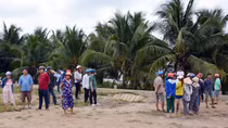 Phát hiện thi thể người đàn ông treo cổ trên ngọn dừa