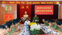 Lãnh đạo Bộ Công an kiểm tra công tác tại tỉnh Hậu Giang