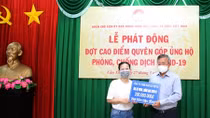 Ủy ban MTTQVN TP Cần Thơ tiếp nhận 2,2 tỷ đồng ủng hộ phòng, chống dịch COVID-19