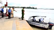 Đã tìm thấy thi thể Đại úy Công an mất tích trên sông Hậu