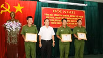 Khen thưởng 3 đơn vị phá nhanh vụ án giết người cướp tài sản
