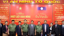 Công an TP Cần Thơ tiếp và làm việc với Công an Thủ đô Viêng Chăn