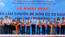 Khai mạc triển lãm gốm Óc Eo Nam Bộ lần thứ I năm 2017