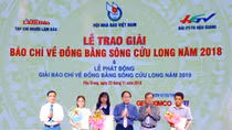 22 tác giả, nhóm tác giả giành Giải báo chí về ĐBSCL