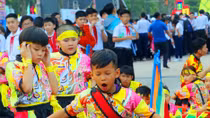 Tưng bừng Ngày hội tuổi thơ trên đất Tây Đô