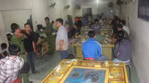Phá điểm đánh bạc bằng hình thức game bắn cá, phát hiện nhiều mã tấu