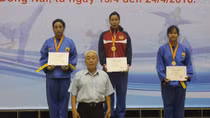 Phùng Thu Hà đoàn CAND giành HCV tại giải Vovinam toàn quốc 