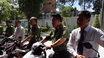 Công ty CP Nova Bắc Nam 79 hỗ trợ 100 mô tô cho Công an thành phố