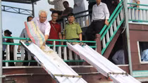 Thả gần 50 ngàn con cá xuống lòng hồ Trị An