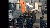 Đình chỉ tổ công tác đánh phụ xe đầu kéo trong Cảng Cát Lái