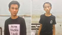 Tên cướp nhí ném xe tháo chạy khi rơi vào hẻm cụt