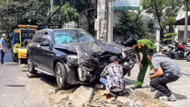 Thực nghiệm hiện trường vụ lái xe Mercedes phê ma túy tông chết người