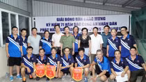 Sôi nổi giải bóng bàn mở rộng nhân kỷ niệm 71 năm Ngày Báo CAND ra số đầu tiên