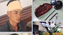 Dùng bìa che mặt, phá camera rồi đột nhập hàng chục cửa hàng tiện ích "khoắng" tài sản