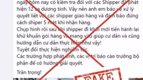 Truy tìm người tung tin 12 shipper dương tính với SARS-CoV-2