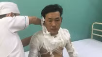 Tên cướp bị bỏng nặng sau vụ cướp chi nhánh ngân hàng bất thành