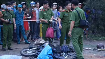 Hiện trường vụ xe đầu kéo tông hàng loạt xe máy, 4 người chết, 18 người bị thương