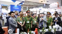 Khai mạc triển lãm quốc tế về kỹ thuật, phương tiện PCCC hiện đại