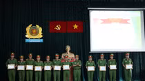 Đẩy mạnh phong trào “CAND học tập, thực hiện Sáu điều Bác Hồ dạy” 