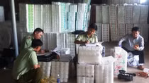 Phạt cơ sở sản xuất giấy vệ sinh giả 26 triệu đồng