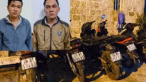 Thuê ôtô đi trộm xe máy