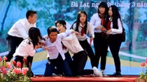 Hơn 1 nghìn học sinh tham gia buổi tuyên truyền phòng chống tội phạm 