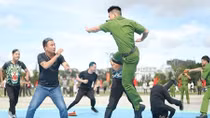 Ấn tượng màn thi võ thuật CAND
