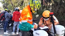 Trên đường chơi Tết về, nhiều “phượt thủ” bị tạm giữ xe