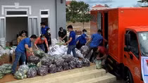 75 tấn lương thực, thực phẩm hỗ trợ các khu cách ly ở TP Hồ Chí Minh