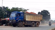 Một xe hai biển số vi phạm giao thông trên QL27