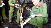 Cận cảnh hiện trường vụ cháy kinh hoàng làm 5 người tử vong ở Đà Lạt