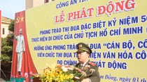  Công an Lâm Đồng mở đợt cao điểm thi đua Kỷ niệm 50 năm thực hiện Di chúc của Bác
