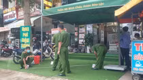 Thực nghiệm hiện trường vụ phóng viên bị hành hung khi tác nghiệp chống dịch