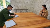 Nguyên phó Chánh văn phòng Huyện ủy lừa đảo 7,3 tỷ ra trình diện
