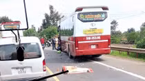 “Phượt thủ” lao đầu vào xe khách, tử vong