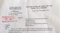Làm rõ nghi vấn cán bộ Thanh tra làm giả giấy tờ