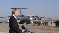Tổng thống Putin nổi giận vì Syria bắn rơi máy bay Nga