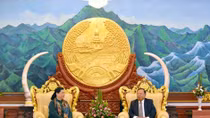 Lãnh đạo cấp cao Lào tiếp Phó chủ tịch Quốc hội Tòng Thị Phóng