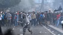 Người biểu tình đổ về thủ đô Indonesia phản đối kết quả bầu cử