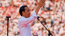 Hé lộ kết quả bầu cử Indonesia: Đương kim Tổng thống Widodo dẫn trước ngoạn mục