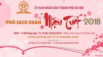 Đón xuân về cùng Phố sách xuân Mậu Tuất 2018