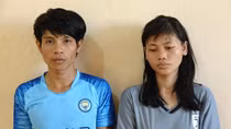 Bắt đôi vợ chồng hờ "thủ dao" bán ma túy