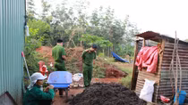 Hàng tạ tiêu lép trộn hóa chất biến thành... chất lượng cao