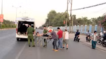 Kịp thời cứu giúp nạn nhân trên đường công tác