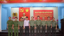 Lãnh đạo Bộ Công an kiểm tra công tác tại Công an Tây Ninh