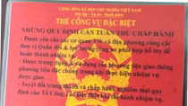 Phát hiện tài xế ô tô sử dụng “giấy tình báo” giá 1 triệu đồng