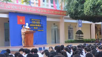 Nâng cao pháp luật về TTATGT cho hơn 1.300 học sinh