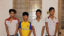 4 thanh niên cũng xóm gây liên tiếp 6 vụ cướp lúc nửa đêm