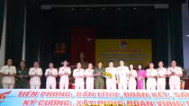 Nhiều đoàn viên thanh niên Cao đẳng CSND II được khen thưởng